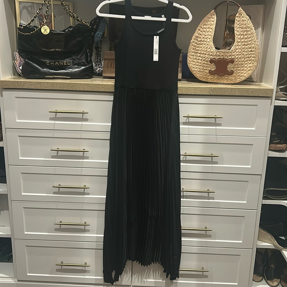 NWOT mix media tank dress